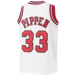 youth chicago bulls scottie pippen mitchell amp ness white 199798 hardwood classics swingman jersey – Genuine NBA Hats & Jerseys for Fans