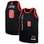youth chicago bulls zach lavine nike black swingman replica jersey – city edition – Genuine NBA Hats & Jerseys for Fans