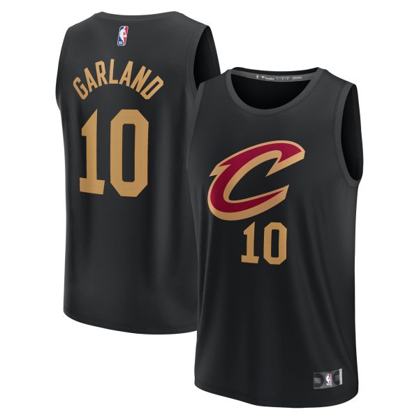youth cleveland cavaliers darius garland fanatics black fast break replica player jersey – statement edition – Genuine NBA Hats & Jerseys for Fans