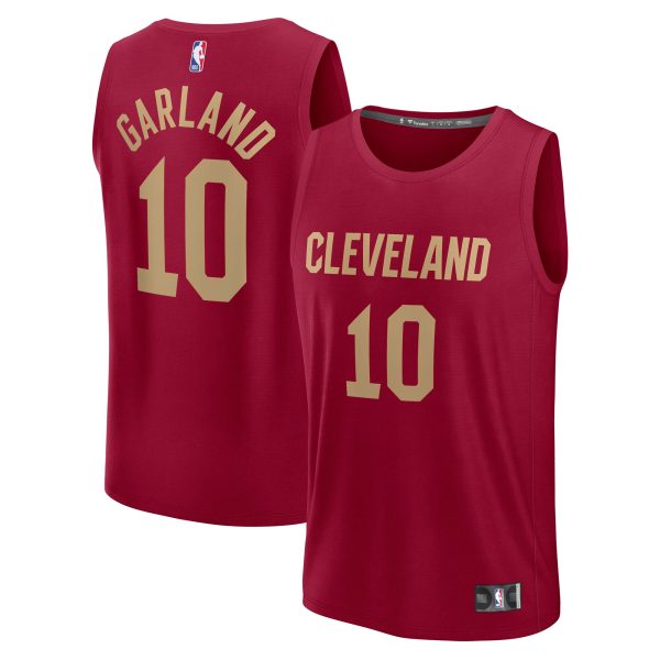 youth cleveland cavaliers darius garland fanatics wine fast break player jersey – icon edition – Genuine NBA Hats & Jerseys for Fans