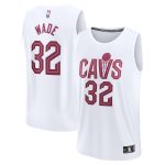 youth cleveland cavaliers dean wade fanatics white fast break replica player jersey – association edition – Genuine NBA Hats & Jerseys for Fans