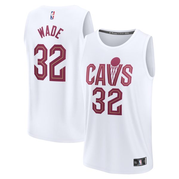 youth cleveland cavaliers dean wade fanatics white fast break replica player jersey – association edition – Genuine NBA Hats & Jerseys for Fans