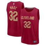 youth cleveland cavaliers dean wade fanatics wine fast break player jersey – icon edition – Genuine NBA Hats & Jerseys for Fans