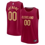 youth cleveland cavaliers fanatics maroon fast break custom jersey – icon edition – Genuine NBA Hats & Jerseys for Fans