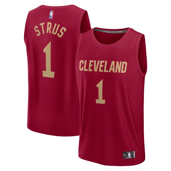 youth cleveland cavaliers max strus fanatics wine fast break player jersey – icon edition – Genuine NBA Hats & Jerseys for Fans