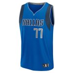 youth dallas mavericks luka dončić fanatics blue fast break replica player jersey – icon edition – Genuine NBA Hats & Jerseys for Fans