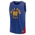 youth denver nuggets fanatics blue fast break replica custom jersey – statement edition – Genuine NBA Hats & Jerseys for Fans