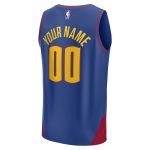 youth denver nuggets fanatics blue fast break replica custom jersey – statement edition – Genuine NBA Hats & Jerseys for Fans