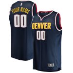 youth denver nuggets fanatics navy fast break custom replica jersey – icon edition – Genuine NBA Hats & Jerseys for Fans