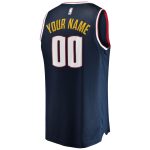youth denver nuggets fanatics navy fast break custom replica jersey – icon edition – Genuine NBA Hats & Jerseys for Fans