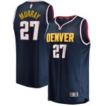 youth denver nuggets jamal murray fanatics navy fast break player jersey – icon edition – Genuine NBA Hats & Jerseys for Fans