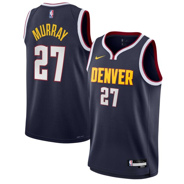 youth denver nuggets jamal murray nike navy swingman jersey – icon edition – Genuine NBA Hats & Jerseys for Fans