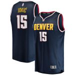 youth denver nuggets nikola jokic fanatics blue fast break replica jersey – icon edition – Genuine NBA Hats & Jerseys for Fans