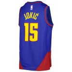 youth denver nuggets nikola jokic jordan brand blue swingman jersey – statement edition – Genuine NBA Hats & Jerseys for Fans