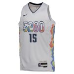 youth denver nuggets nikola jokic nike white 202425 swingman player jersey – city edition – Genuine NBA Hats & Jerseys for Fans