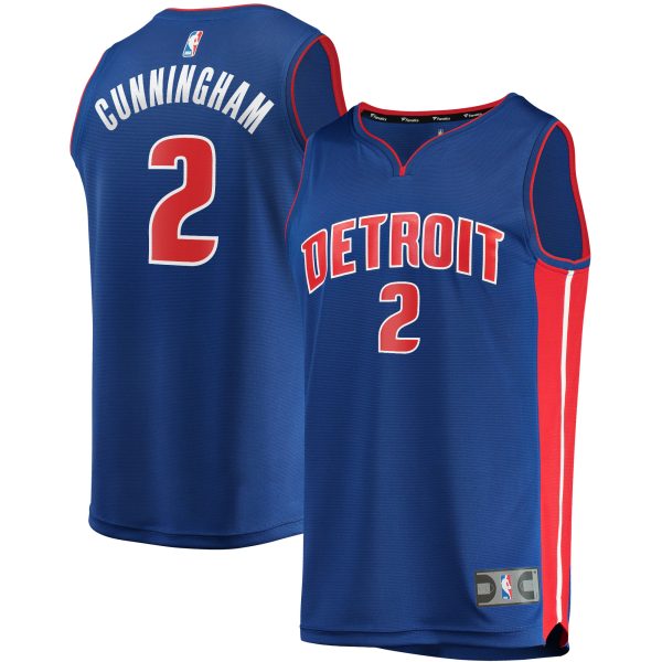 youth detroit pistons cade cunningham fanatics blue 202122 fast break replica jersey – icon edition – Genuine NBA Hats & Jerseys for Fans