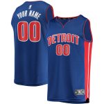 youth detroit pistons fanatics blue fast break custom replica jersey – icon edition – Genuine NBA Hats & Jerseys for Fans