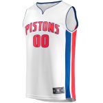 youth detroit pistons fanatics white fast break replica custom jersey – association edition – Genuine NBA Hats & Jerseys for Fans