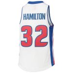youth detroit pistons richard hamilton mitchell amp ness white 200304 hardwood classics swingman jersey – Genuine NBA Hats & Jerseys for Fans