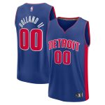 youth detroit pistons ron holland ii fanatics blue fast break replica player jersey – icon edition – Genuine NBA Hats & Jerseys for Fans