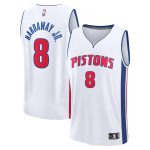 youth detroit pistons tim hardaway jr. fanatics white fast break replica player jersey – association edition – Genuine NBA Hats & Jerseys for Fans