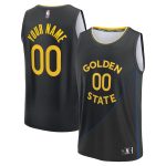 youth golden state warriors fanatics black fast break custom jersey – statement edition – Genuine NBA Hats & Jerseys for Fans