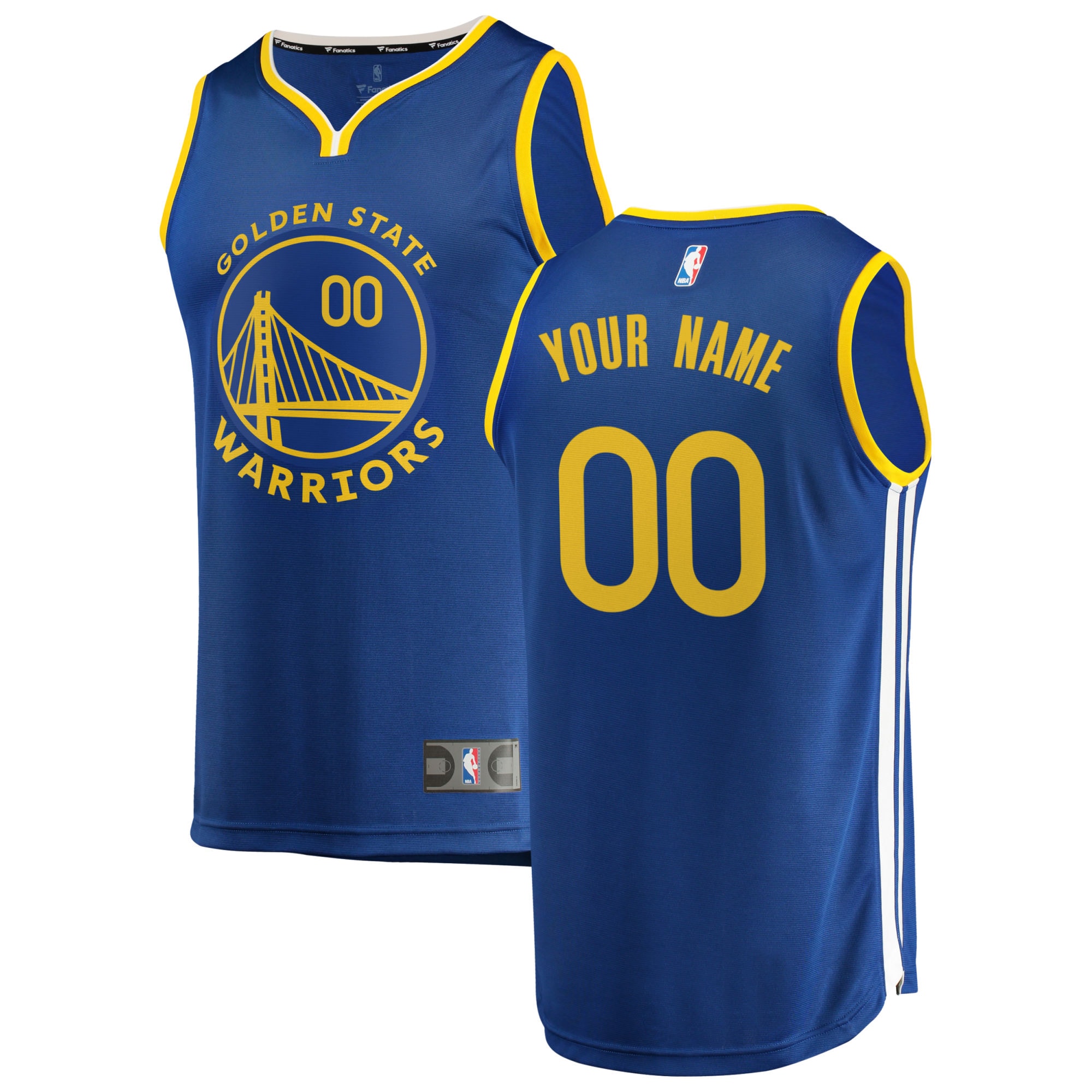 youth golden state warriors fanatics royal 201920 fast break custom replica jersey – icon edition – Genuine NBA Hats & Jerseys for Fans