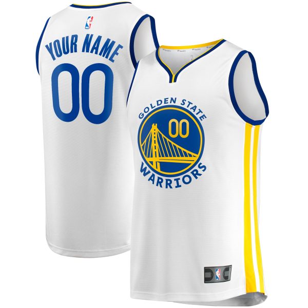 youth golden state warriors fanatics white fast break replica custom jersey – association edition – Genuine NBA Hats & Jerseys for Fans