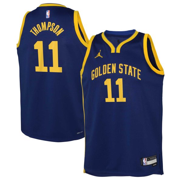 youth golden state warriors klay thompson jordan brand blue swingman jersey – statement edition – Genuine NBA Hats & Jerseys for Fans