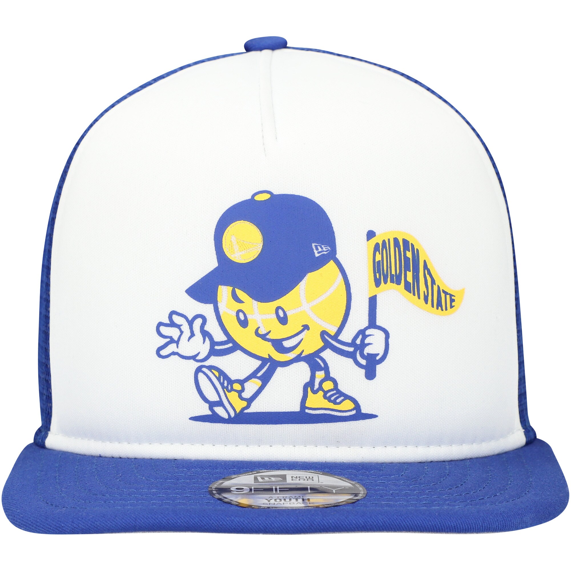 youth golden state warriors new era whiteroyal court sport mascot 9fifty snapback hat – Genuine NBA Hats & Jerseys for Fans