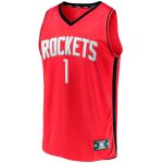 youth houston rockets amen thompson fanatics red fast break replica jersey – icon edition – Genuine NBA Hats & Jerseys for Fans