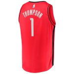 youth houston rockets amen thompson fanatics red fast break replica jersey – icon edition – Genuine NBA Hats & Jerseys for Fans