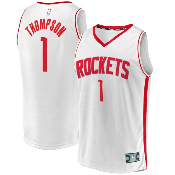 youth houston rockets amen thompson fanatics white fast break replica player jersey – association edition – Genuine NBA Hats & Jerseys for Fans