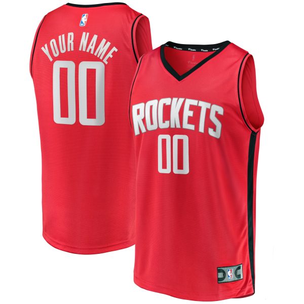 youth houston rockets fanatics red fast break custom replica jersey – icon edition – Genuine NBA Hats & Jerseys for Fans