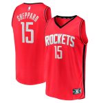 youth houston rockets reed sheppard fanatics red 2024 nba draft fast break player jersey – icon edition – Genuine NBA Hats & Jerseys for Fans