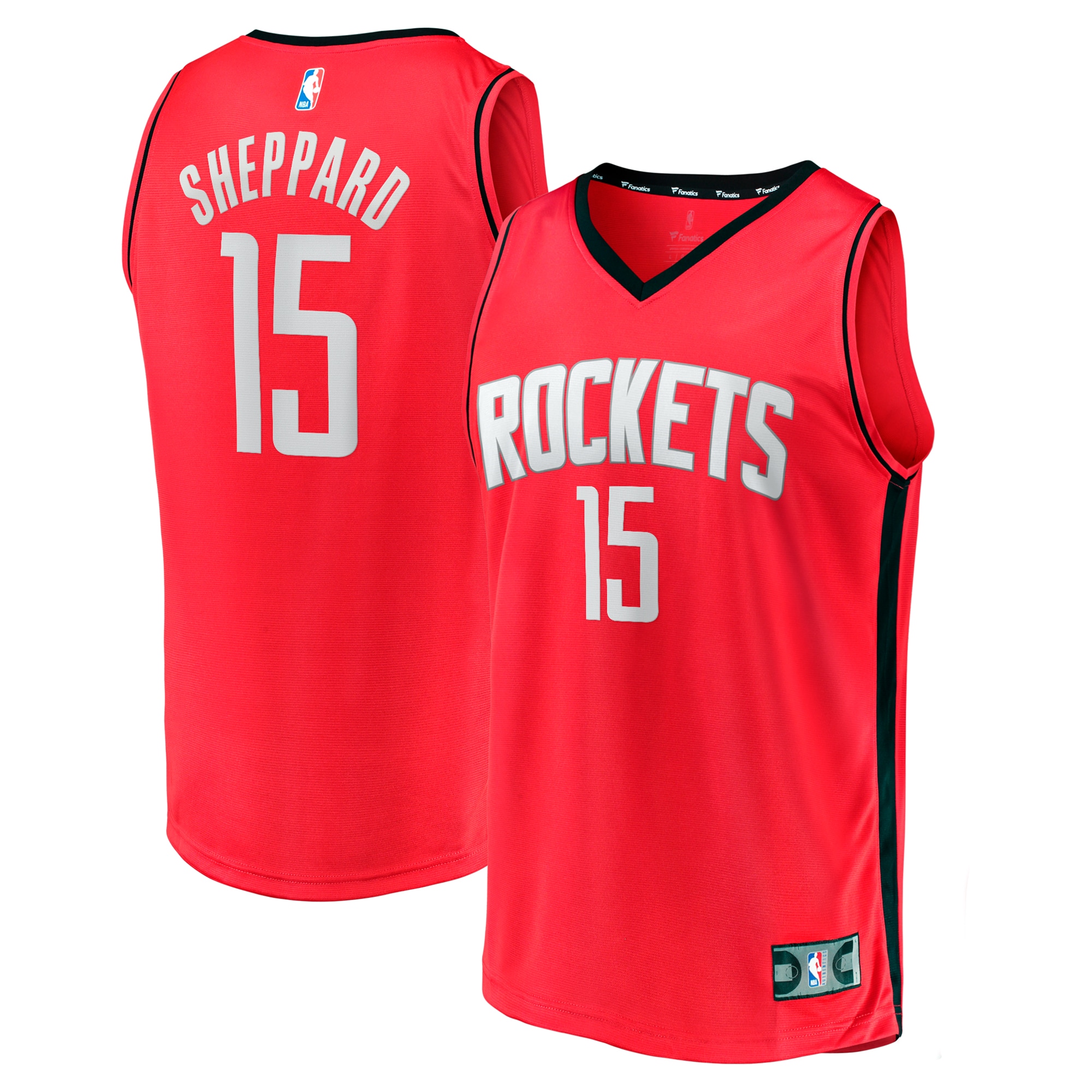 youth houston rockets reed sheppard fanatics red 2024 nba draft fast break player jersey – icon edition – Genuine NBA Hats & Jerseys for Fans