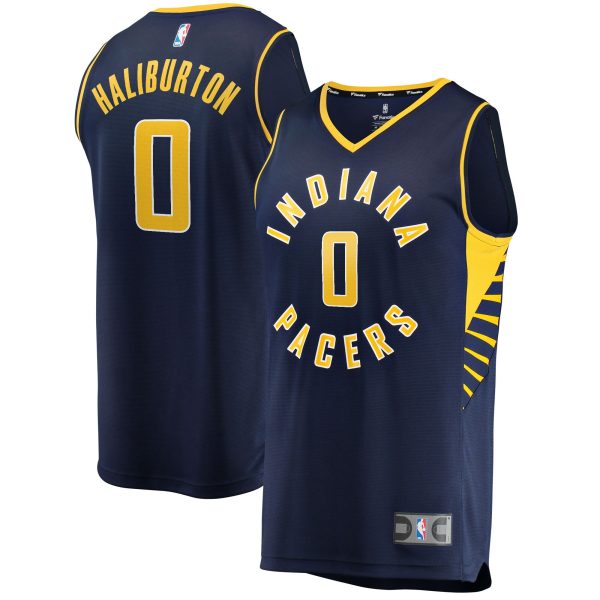 youth indiana pacers tyrese haliburton fanatics navy 202122 fast break replica jersey – icon edition – Genuine NBA Hats & Jerseys for Fans