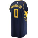 youth indiana pacers tyrese haliburton fanatics navy 202122 fast break replica jersey – icon edition – Genuine NBA Hats & Jerseys for Fans