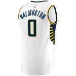 youth indiana pacers tyrese haliburton fanatics white fast break replica jersey – association edition – Genuine NBA Hats & Jerseys for Fans