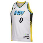 youth indiana pacers tyrese haliburton nike white 202425 swingman player jersey – city edition – Genuine NBA Hats & Jerseys for Fans