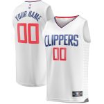 youth la clippers fanatics white fast break custom replica jersey – association edition – Genuine NBA Hats & Jerseys for Fans