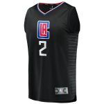 youth la clippers kawhi leonard fanatics black fast break player jersey – statement edition – Genuine NBA Hats & Jerseys for Fans