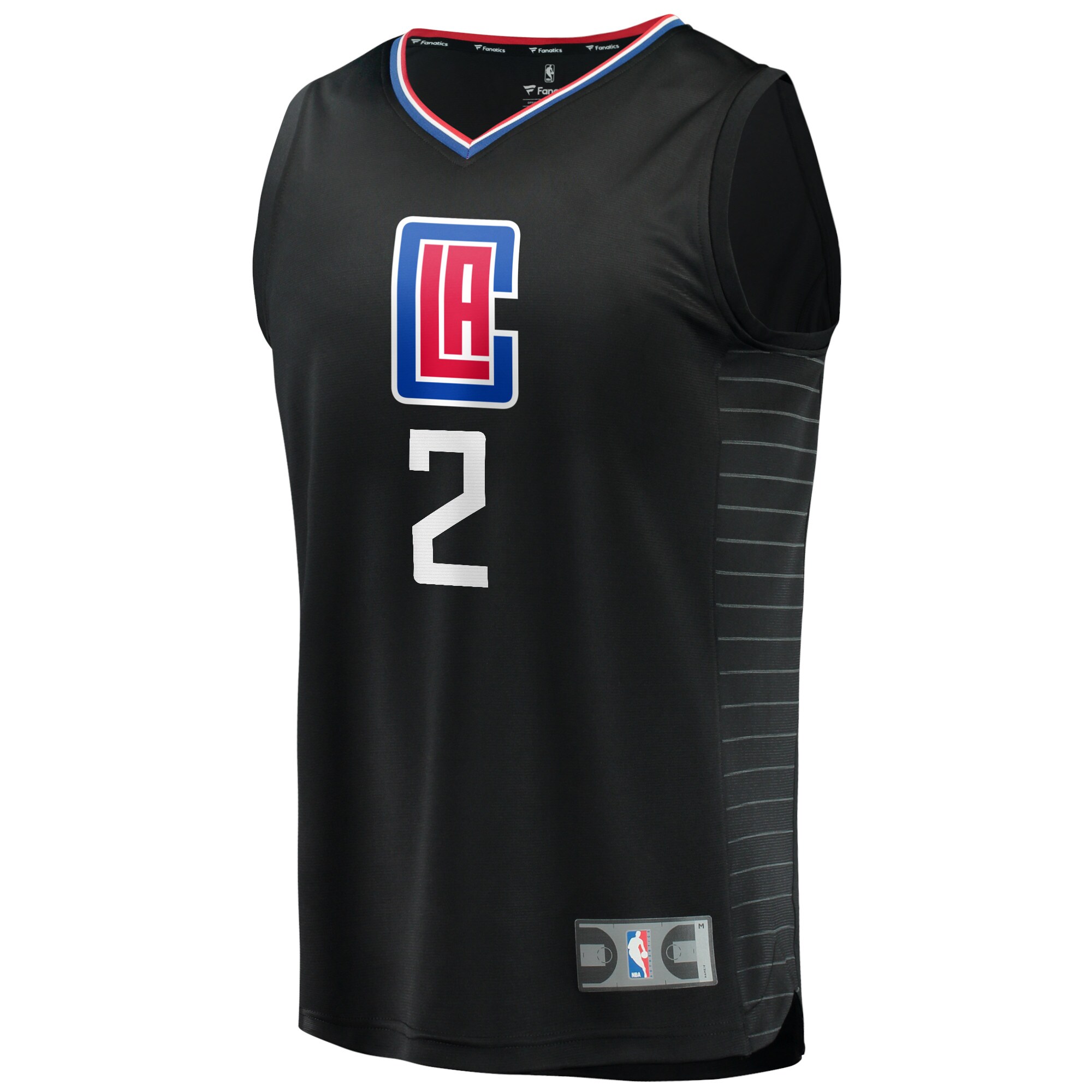 youth la clippers kawhi leonard fanatics black fast break player jersey – statement edition – Genuine NBA Hats & Jerseys for Fans
