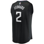 youth la clippers kawhi leonard fanatics black fast break player jersey – statement edition – Genuine NBA Hats & Jerseys for Fans