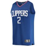 youth la clippers kawhi leonard fanatics blue 201920 fast break replica jersey – icon edition – Genuine NBA Hats & Jerseys for Fans