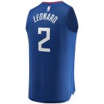 youth la clippers kawhi leonard fanatics blue 201920 fast break replica jersey – icon edition – Genuine NBA Hats & Jerseys for Fans