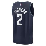 youth la clippers kawhi leonard fanatics navy fast break jersey – city edition – Genuine NBA Hats & Jerseys for Fans