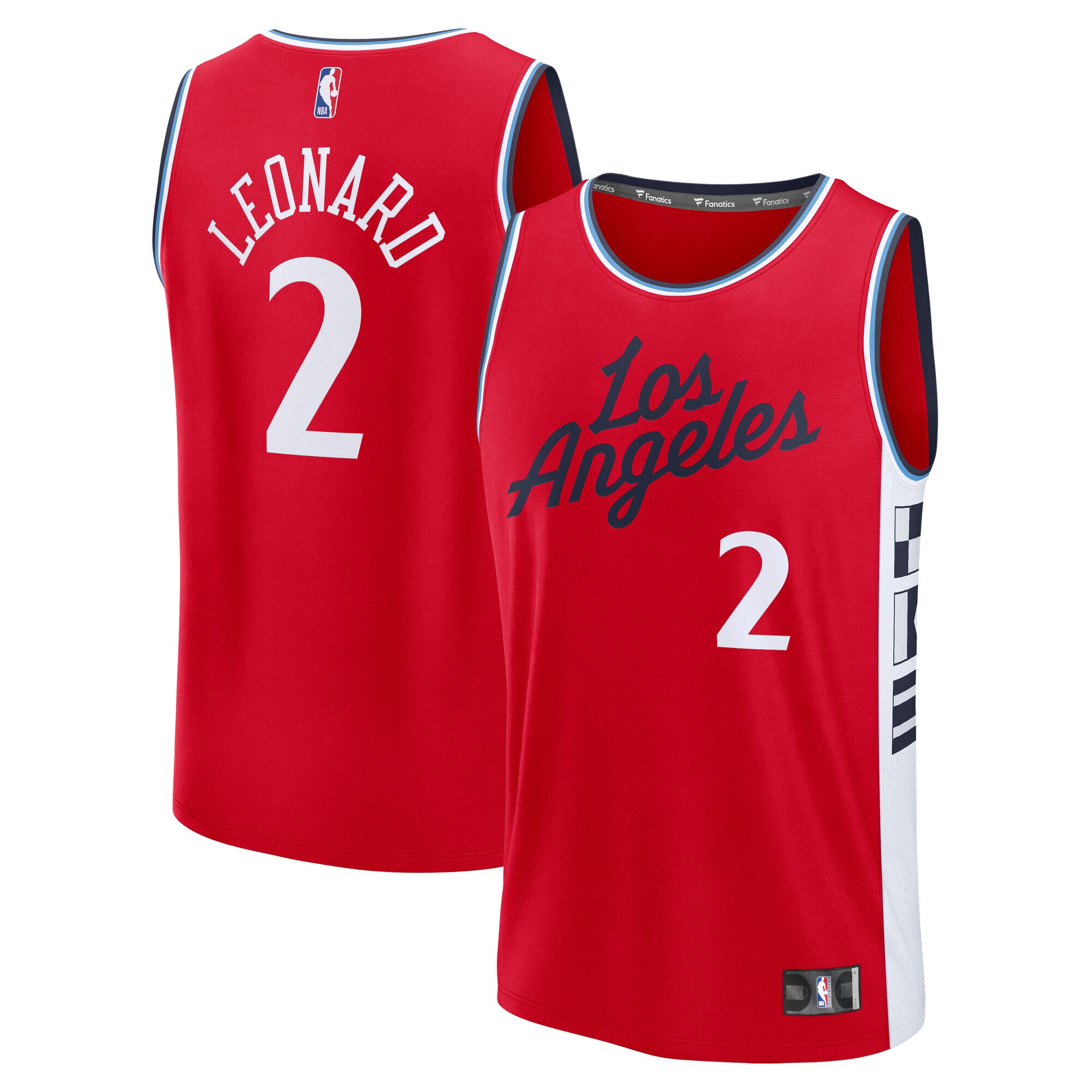 youth la clippers kawhi leonard fanatics red fast break replica player jersey – statement edition – Genuine NBA Hats & Jerseys for Fans