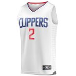 youth la clippers kawhi leonard fanatics white 202021 fast break player jersey – association edition – Genuine NBA Hats & Jerseys for Fans