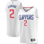 youth la clippers kawhi leonard fanatics white fast break player jersey – association edition – Genuine NBA Hats & Jerseys for Fans